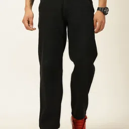 HERE&NOW Men Black Comfort Stretchable Jeans-picture-53
