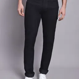 Cantabil Men Comfort Regular Fit Stretchable Cotton Jeans-image-40