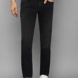 Louis Philippe Jeans Men Black Slim Fit Jeans-picture-10
