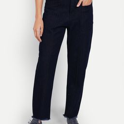 BAESD Women Jean Straight Fit Mid-Rise Cotton Jeans-picture-2