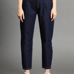 BAESD Women Straight Fit Mid-Rise Cotton Jeans-image-88