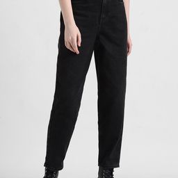 ONLY Women Straight Fit High-Rise Pure Cotton Jeans-image-45