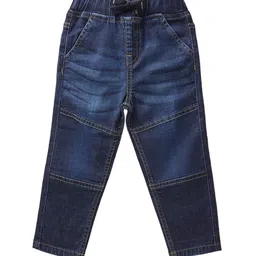 BAESD Infant Boys Low-Rise Dark Shade Light Fade Clean Look Jeans-image-29