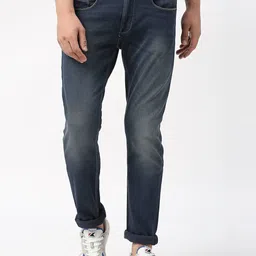 Pepe Jeans Men Tapered Fit Low-Rise Light Fade Cotton Jeans-picture-22