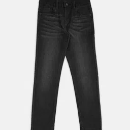 Pantaloons Junior Boys Black Light Fade Jeans-picture-15