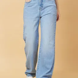 Being Human Women Relaxed Fit Light Fade Jeans-image-40