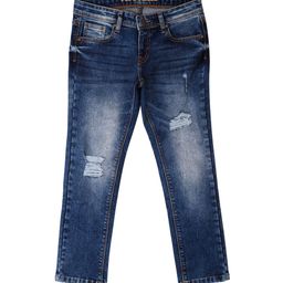 Pepe Jeans Boys Mid-Rise Heavy Fade Medium Shade Mildly Distressed Stretchable Jeans-image-63
