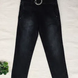 V-Mart Girls Mid Rise Light Fade Jeans-image-61