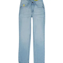 Gini and Jony Boys Cotton Comfort Straight Fit Light Fade Jeans-image-35
