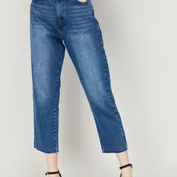 Fame Forever by Lifestyle Women Cotton Straight Fit Light Fade Jeans-picture-10