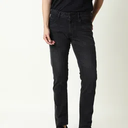 RARE RABBIT Men Linea Slim Fit Jeans-image-81
