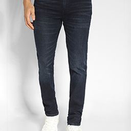 AMERICAN EAGLE OUTFITTERS Men AirFlex Slim Fit Mid-Rise Light Fade Stretchable Jeans-image-99