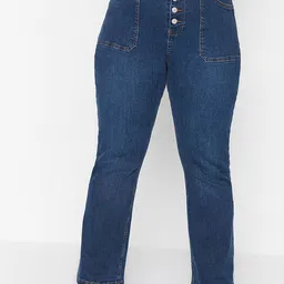 Trendyol Women High-Rise Light Fade Jeans-picture-39