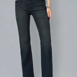 Flying Machine Women Bootcut Mid-Rise Clean Look Light Fade Stretchable Jeans-picture-43