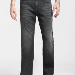 Jack & Jones Men Black Flared Light Fade Jeans-image-41