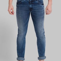 Parx Men Blue Tapered Fit Light Fade Jeans-image-104