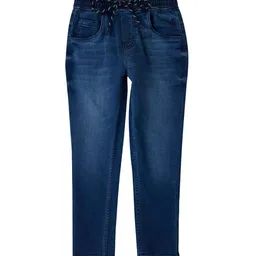 Gini and Jony Boys Slim Fit Mid-Rise Clean Look Light Fade Cotton Jeans-image-41