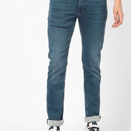 Celio Men Blue Slim Fit Mid-Rise Clean Look Jeans-image-93