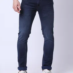 Oxemberg Men Slim Fit Clean Look Cotton Jeans-picture-37