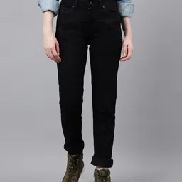 Woodland Women Slim Fit Mid-Rise Clean Look Stretchable Jeans-picture-49