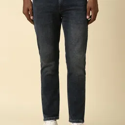 Allen Solly Men Black Slim Fit Clean Look Heavy Fade Jeans-image-39
