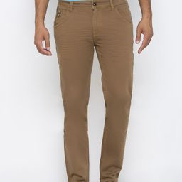 Being Human Men Khaki Slim Fit Stretchable Jeans-image-17