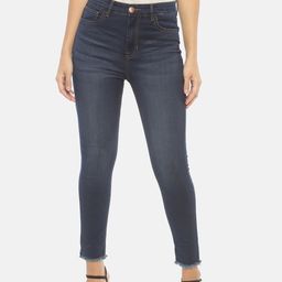 ISU Women Blue Slim Fit Mid-Rise Clean Look Jeans-image-14