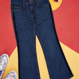 Pantaloons Junior Girls Clean Look Mid-Rise Regular Fit Cotton  Jeans-picture-19