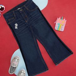 Pantaloons Junior Girls Clean Look Mid-Rise Regular Fit Cotton  Jeans-44