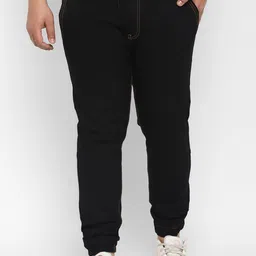Urbano Plus Men Black Jogger Jeans-picture-41