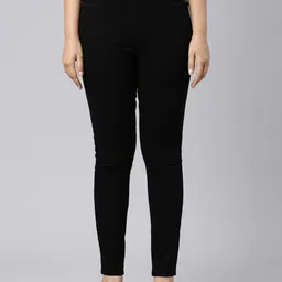Go Colors Women Clean Look Skinny Fit Mid Rise Jeans-image-90