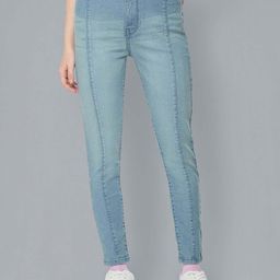 Flying Machine Women High Rise Clean Look Slim Fit Cropped Jeans-image-75