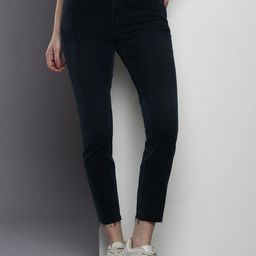 Calvin Klein Jeans Women Skinny Fit Cropped Stretchable Jeans-image-81