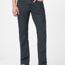 Urbano Fashion Men Mid Rise Light Fade Stretchable Bootcut Jeans-image-36