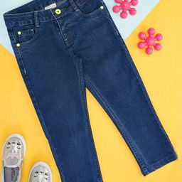 Pantaloons Junior Girls Mid-Rise Clean Look Jeans-picture-7