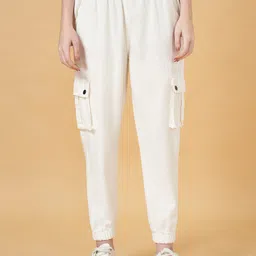 People Women Mid-Rise Joggers-image-36