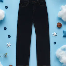 INCLUD Boys Straight Fit Mid-Rise Clean Look Jeans-image-29