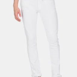 U S Polo Assn Denim Co Men White Slim Fit Clean Look Jeans-image-21
