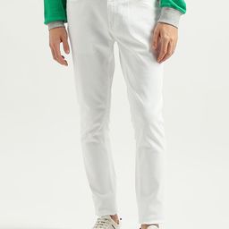 United Colors of Benetton Men Skinny Fit Mid Rise Clean Look Cotton Jeans-image-68