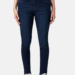 People Women Skinny Fit Low Distress Cotton Jeans-image-74