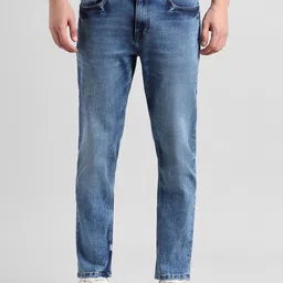 SIMON CARTER LONDON Men Heavy Fade Clean Look Stretchable Jeans-picture-12