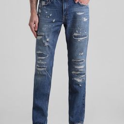 Jack & Jones Men Clark Mildly Distressed Heavy Fade Jeans-image-68
