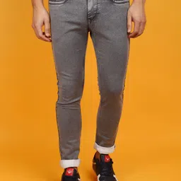 V-Mart Men Heavy Fade Mid-Rise Knitted Cotton Jeans-image-77