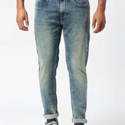 Pepe Jeans Men Super Skinny Fit Heavy Fade Cotton Jeans-image-7