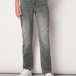 Jack & Jones Junior Boys Straight Fit Clean Look Heavy Fade Stretchable Jeans-image-71