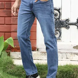 Thomas Scott Men Smart Low Distress Light Fade Stretchable Jeans image 4