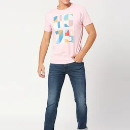 Pepe Jeans Men Slim Fit Mid-Rise Light Fade Stretchable Jeans-image-14
