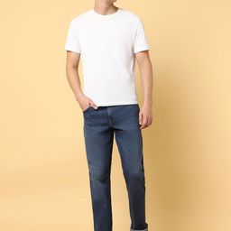 Wrangler Men Slim Fit Mid-Rise Light Fade Stretchable Jeans-image-31