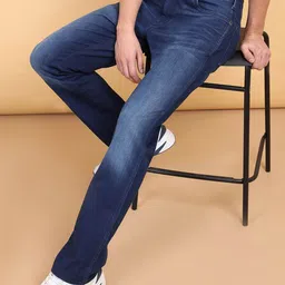 Wrangler Men Millard Mid-Rise Light Fade Clean Look Stretchable Jeans-picture-18