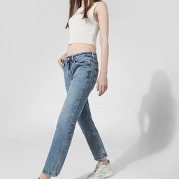 ONLY Women Flared Heavy Fade Clean Look Cropped Stretchable Jeans-image-21